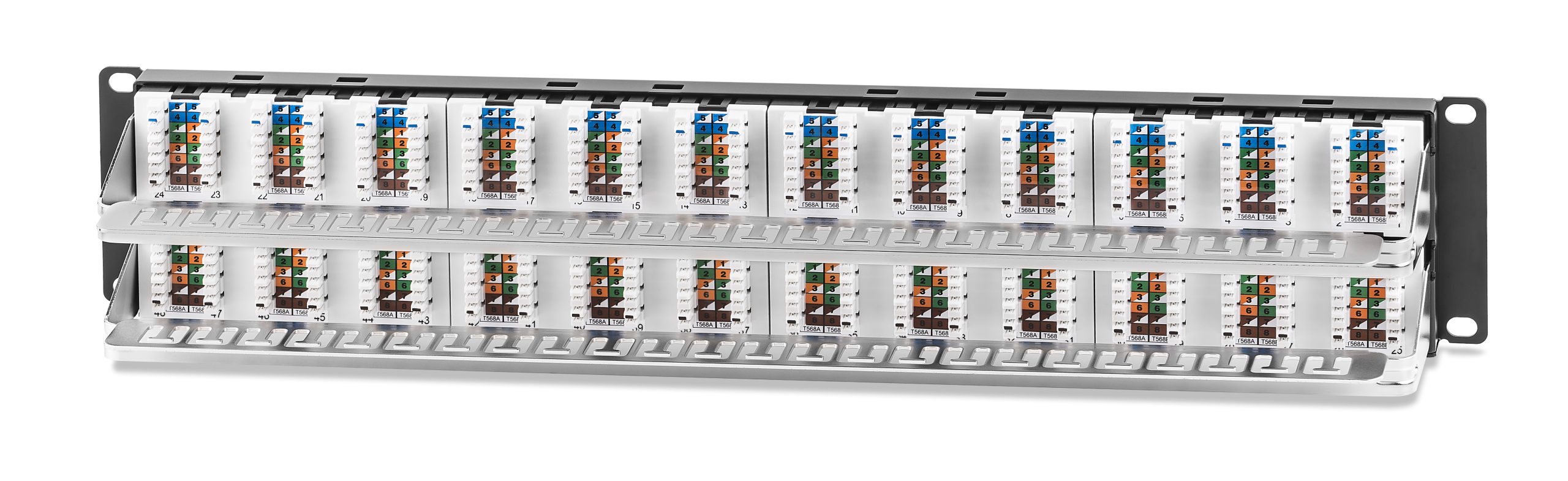 gana様 Category 6A Unscreened MD-Series Patch Panels - Signamax